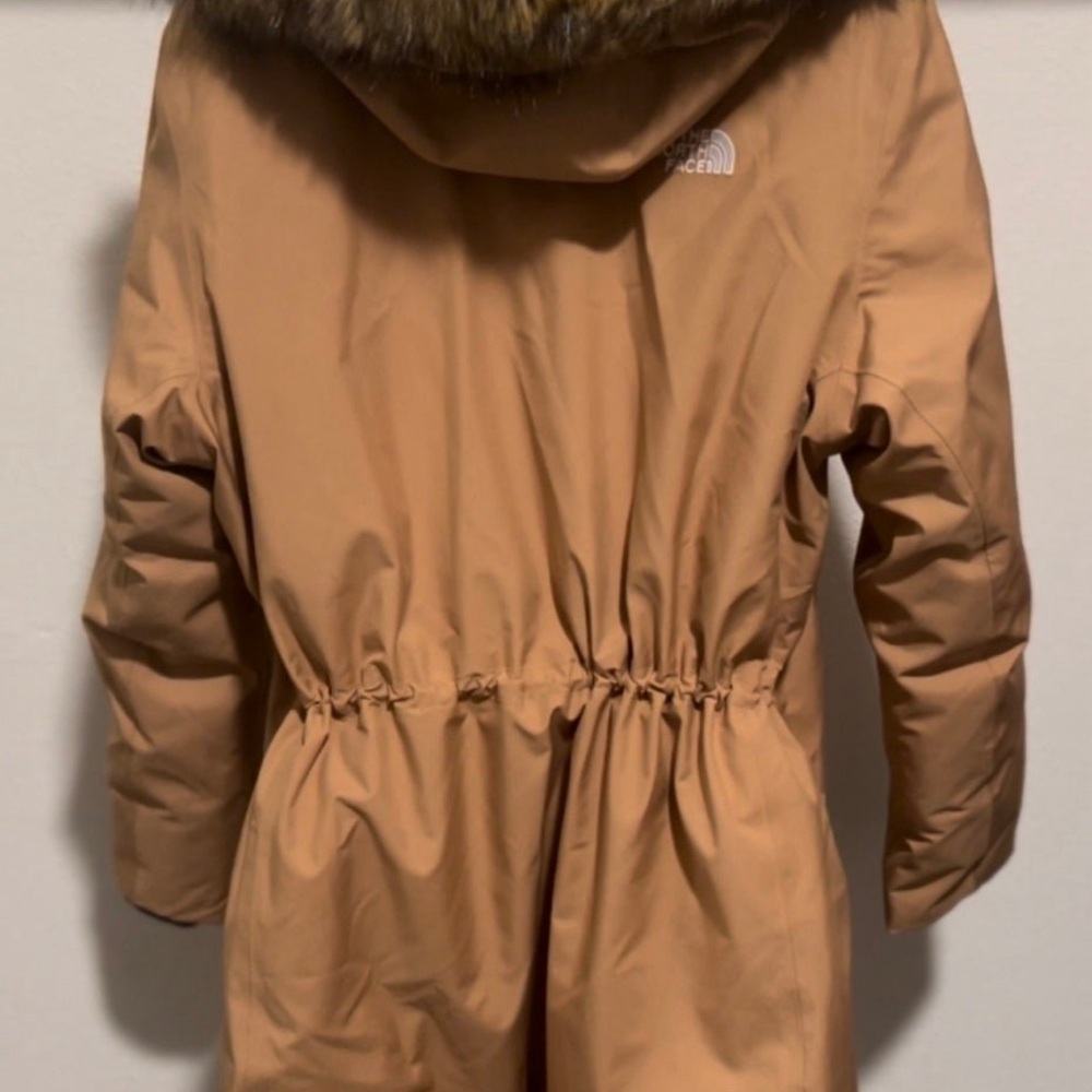 The North Face Tan Hooded Jacket - Picture 3 of 3